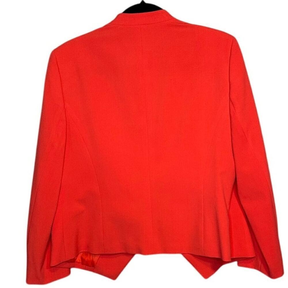 Nine West/Kasper 3 Piece Suit Set Blazer Top Skirt Coral Taupe Black White NEW - Picture 11 of 16